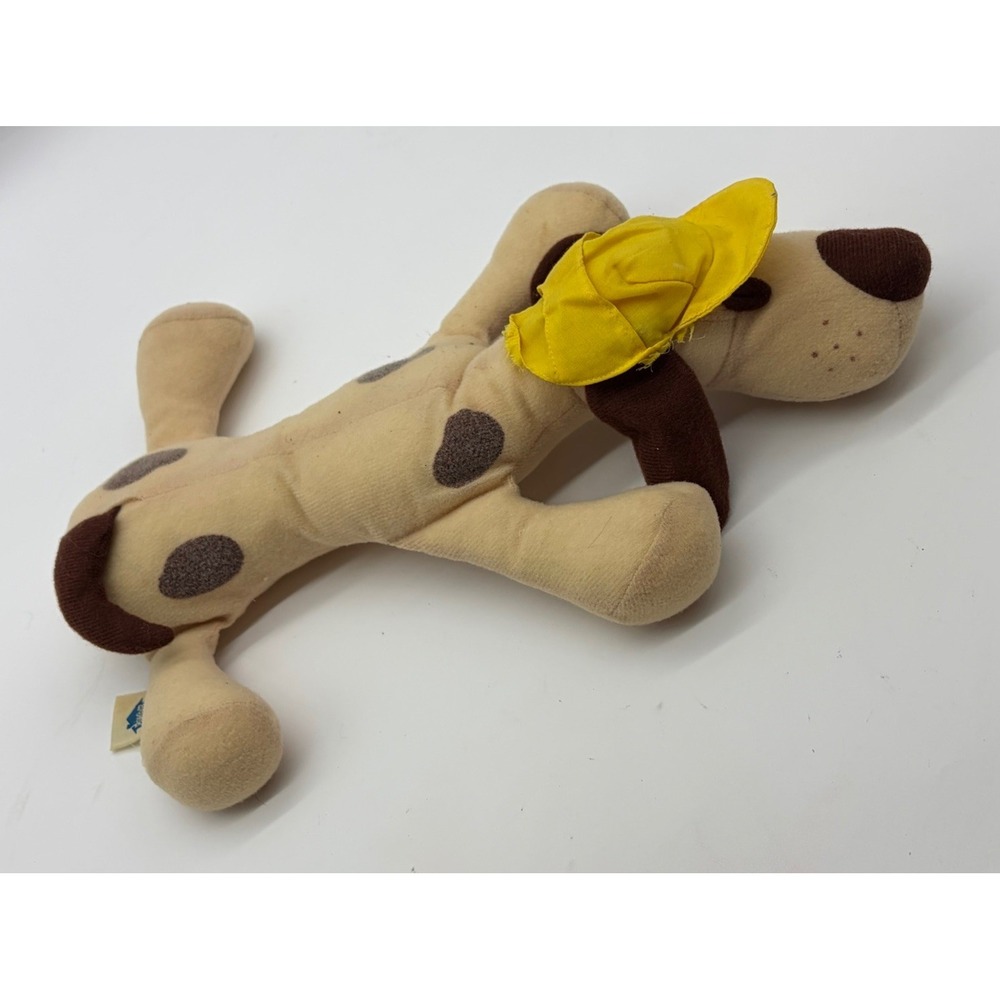 1976 Hasbro Romper Room Bedtime Softies Detective Hound Digger Dog Plush TV Pup